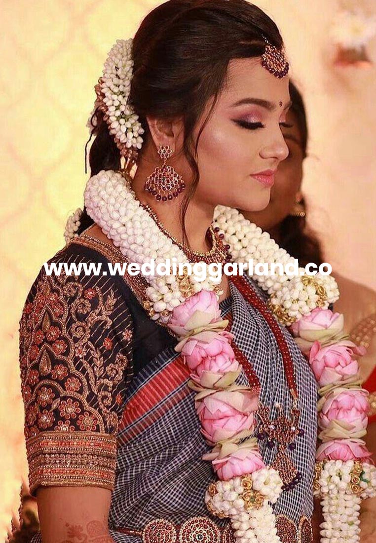 South Indian wedding garland designer shop in Hyderabad