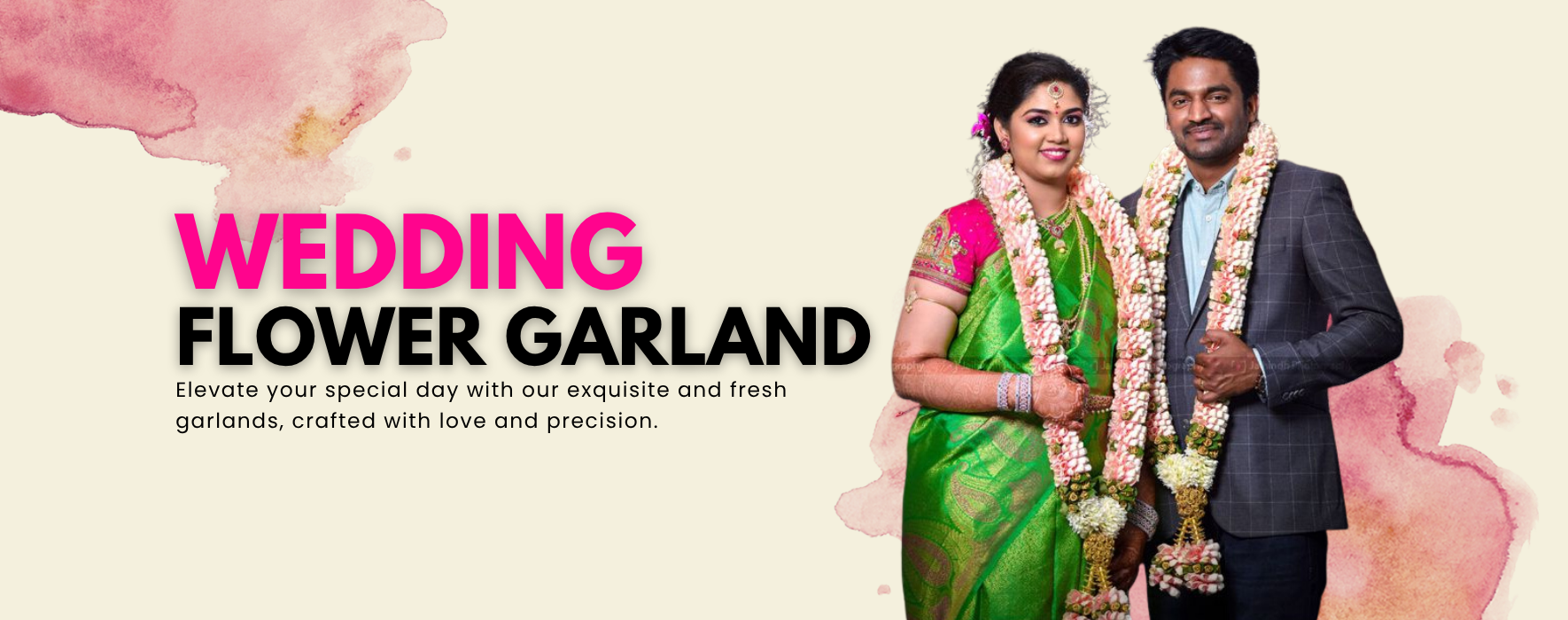 Wedding Flower Garland