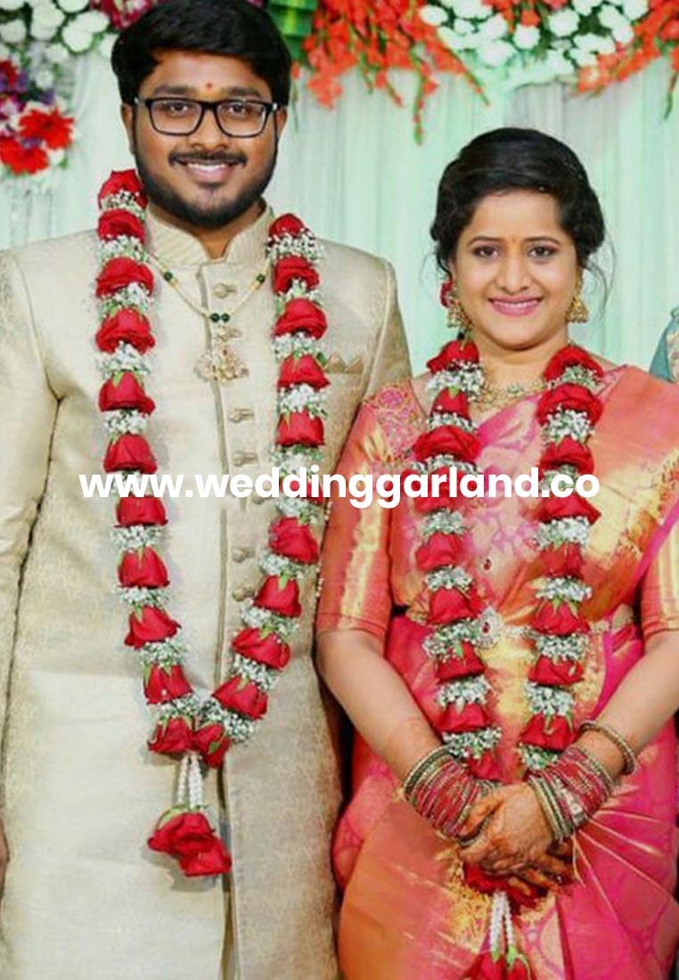 Wedding garland ideas for engagement at best price