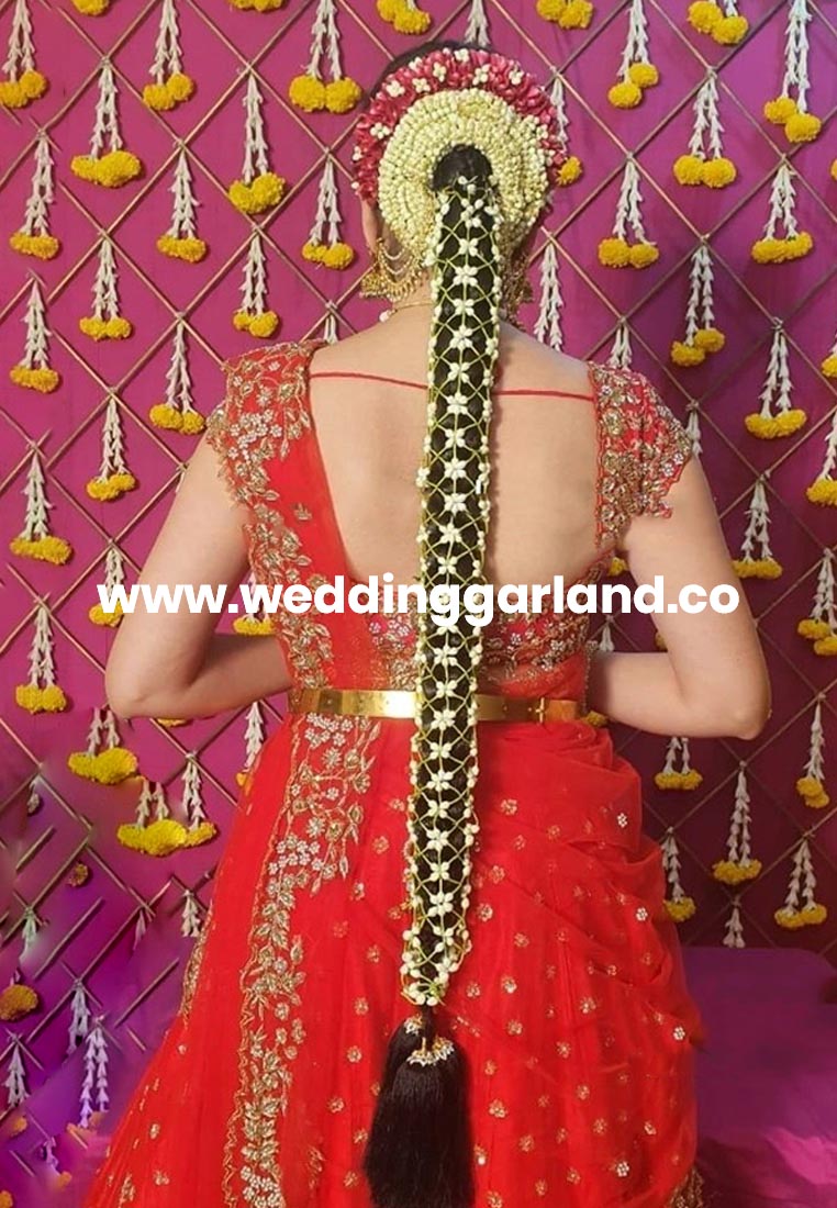 Poola Jada With Flowers For Bridal at best price