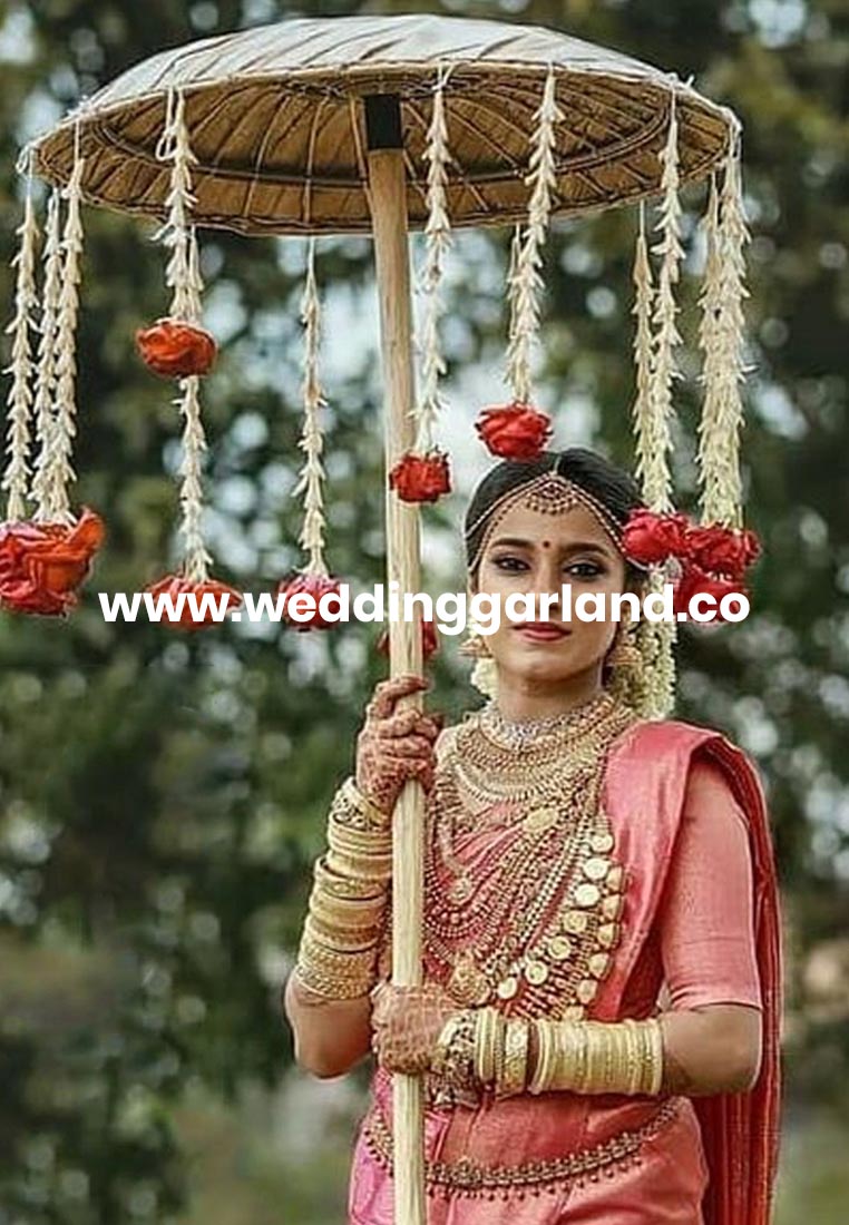 Wedding Umbrella with Flower Decorations Shop in Hyderabad